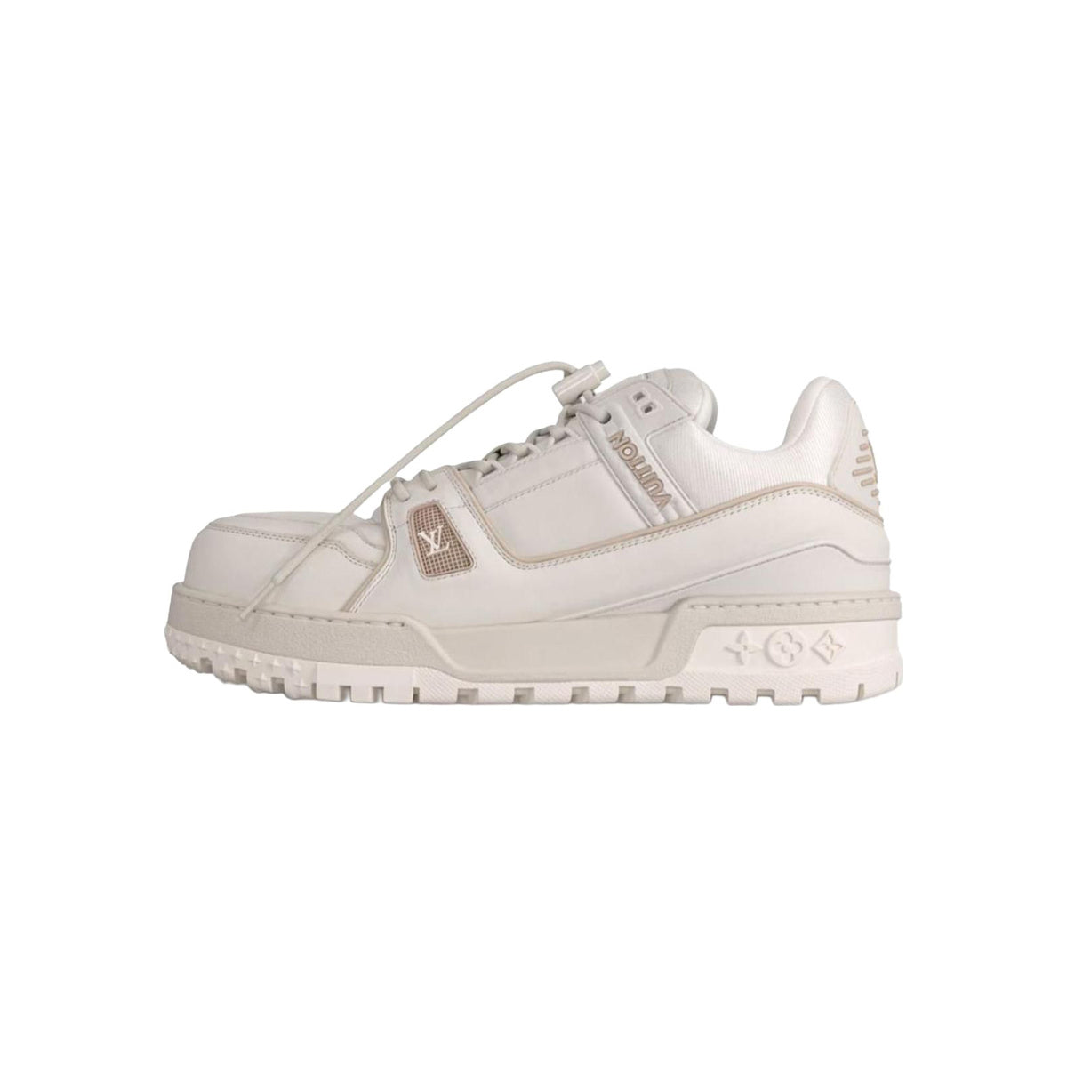 Louis Vuitton Trainer Maxi Retro Oversized Low-Top Sneakers in White – Unisex