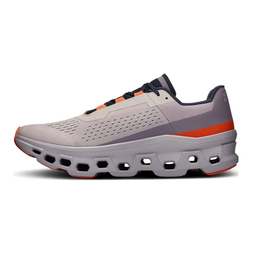 On Cloudmonster 2 Running Shoes – Fog | Flame