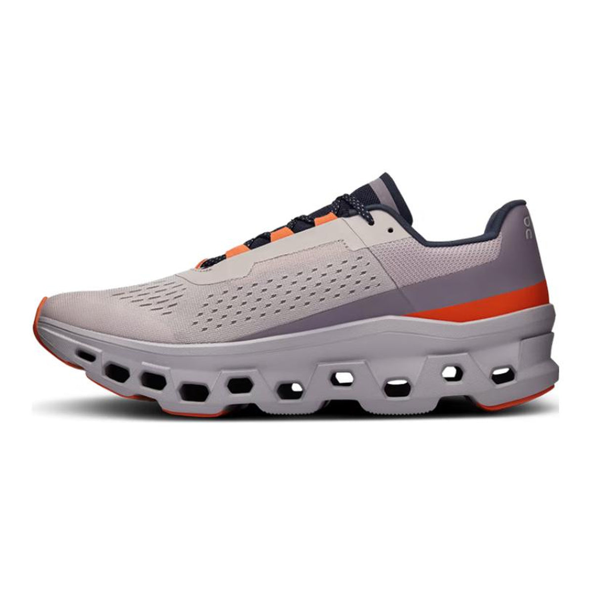 On Cloudmonster 2 Running Shoes – Fog | Flame