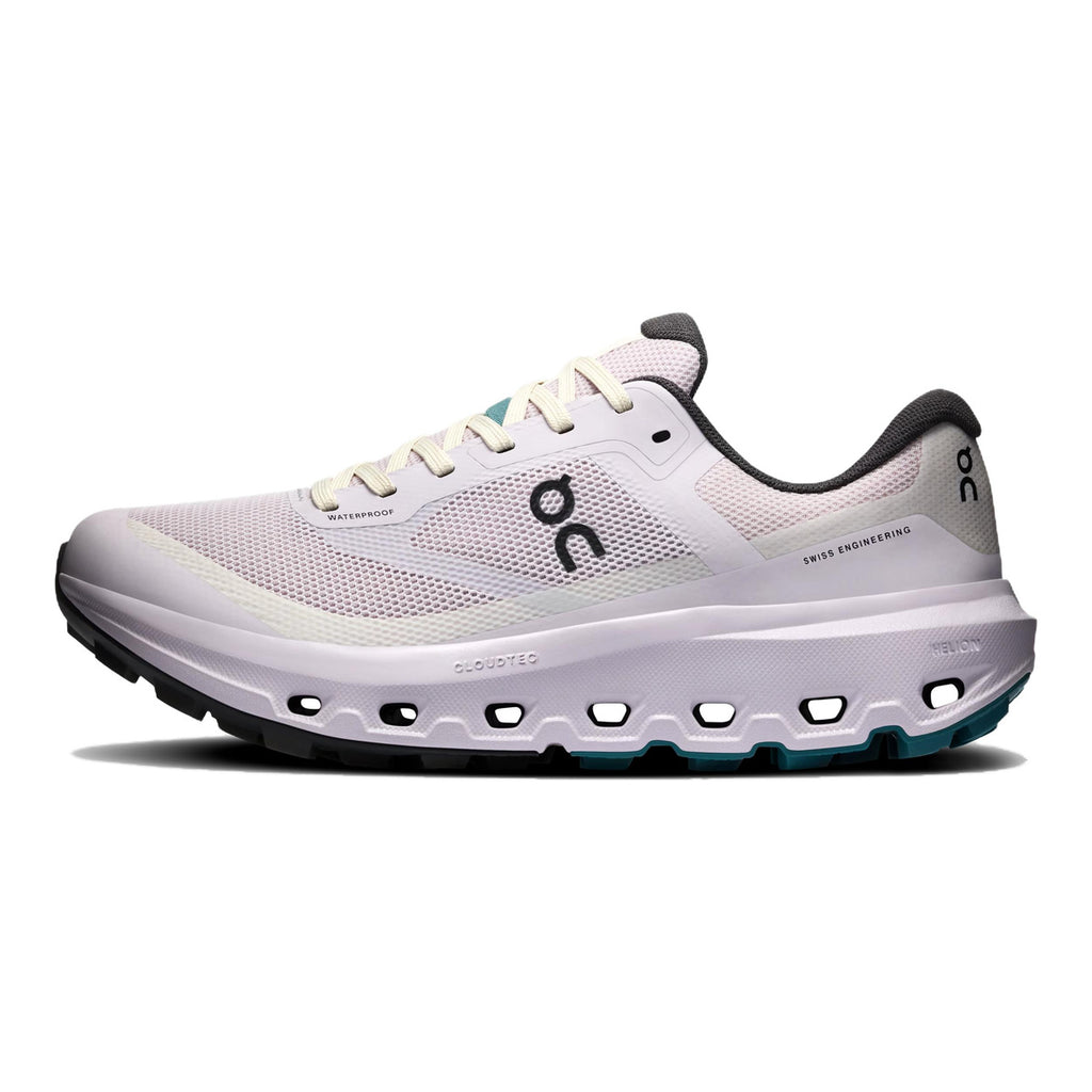 On Cloudvista 3 Waterproof Trail Running Shoes – White | Teal