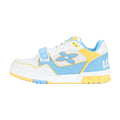 Louis Vuitton Trainer Perforated Embossed Calf Leather Low-Top Sneakers in Blue – Unisex