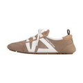 Louis Vuitton Sneakerina Leather Ballet-Inspired Lace-Up Lifestyle Sneakers in Brown – WoUnisex
