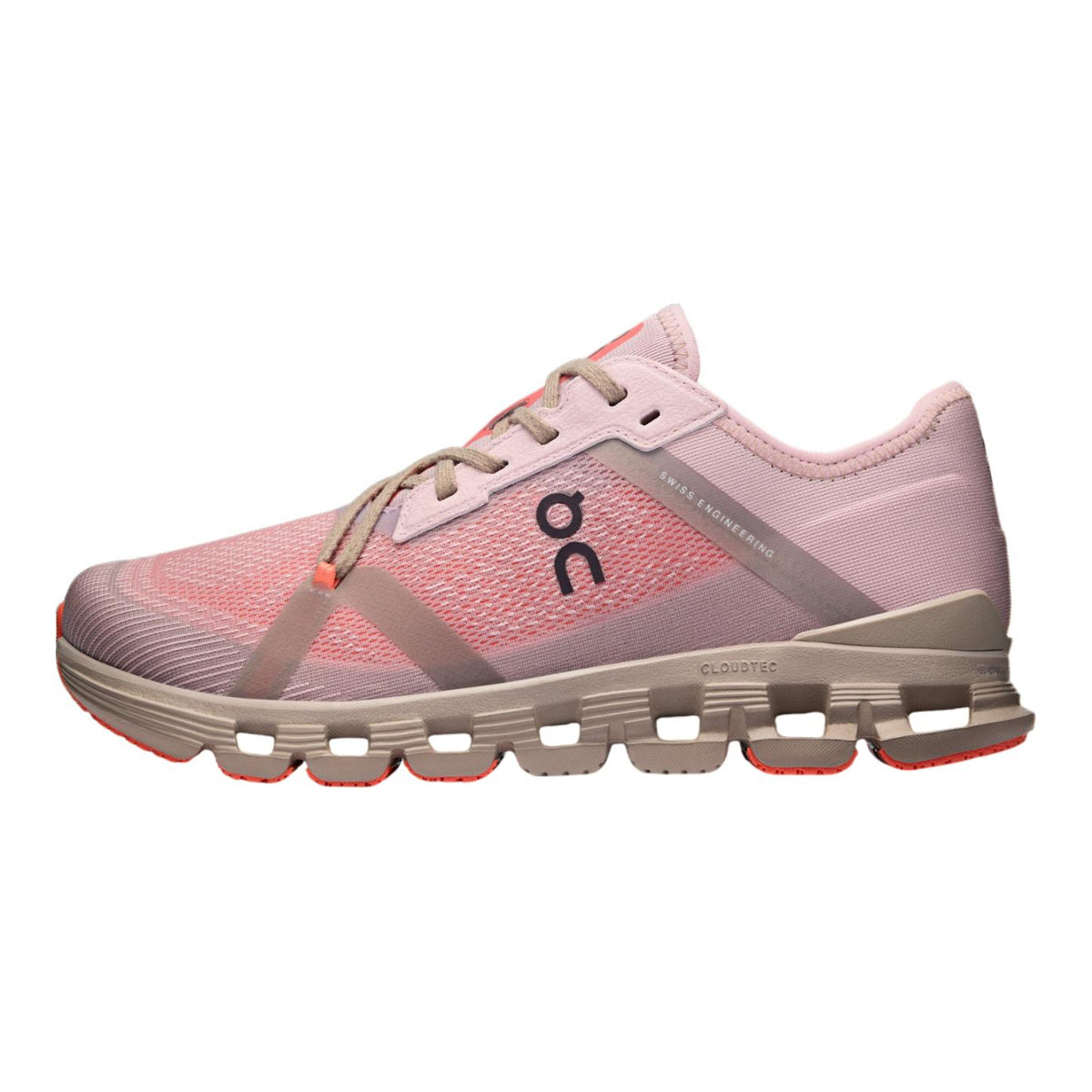 On Cloud X 4 AD Running Shoes – Rose | Fog