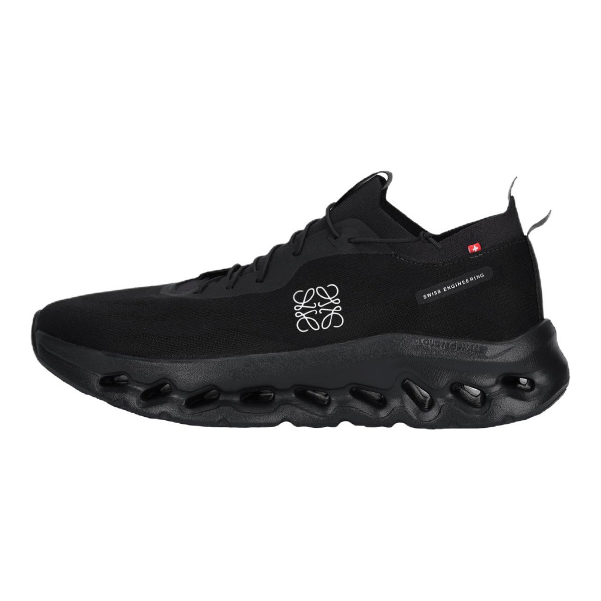 On × LOEWE Cloudtilt Unisex Lifestyle Sneakers – Black | Black