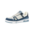 Louis Vuitton Trainer Low-Top Sneakers in Blue & White – Unisex