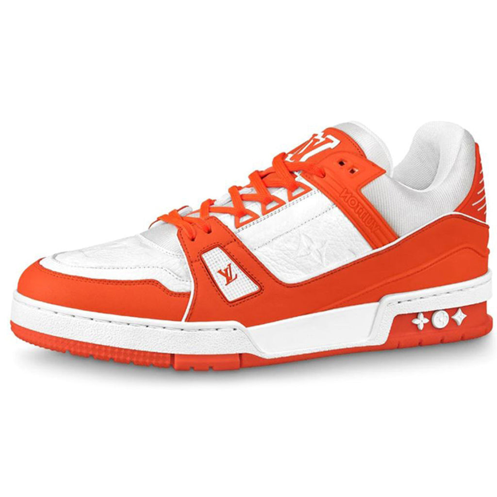 Louis Vuitton LV Trainer Sneaker – Vivid Orange / White