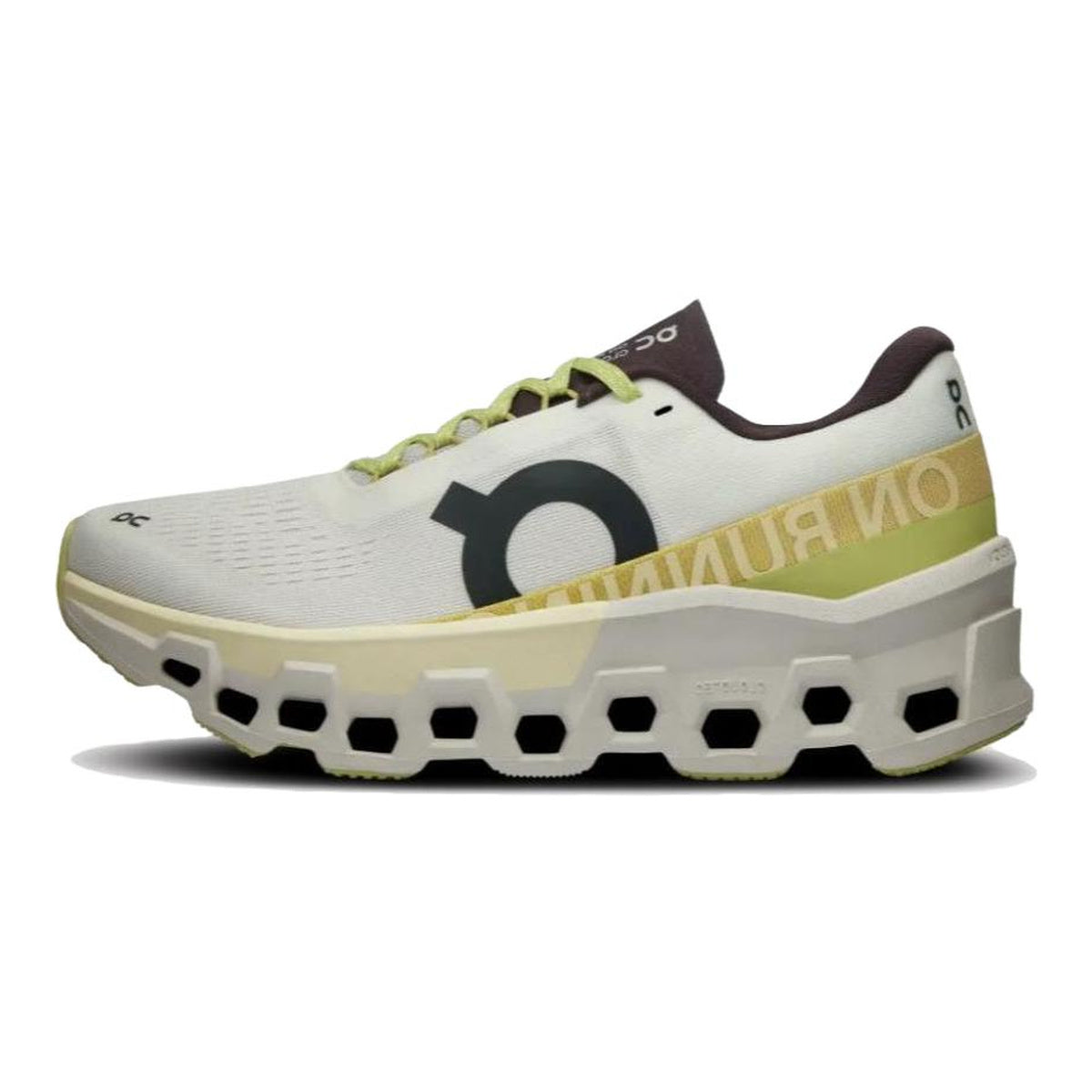 On Cloudmonster 2 Unisex Marathon Running Shoes – Ivory | Hay