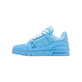 Louis Vuitton Trainer Leather Low-Top Sneakers in Blue – Unisex