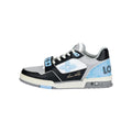 Louis Vuitton Trainer Leather Low-Top Sneakers in Ocean Blue – Unisex