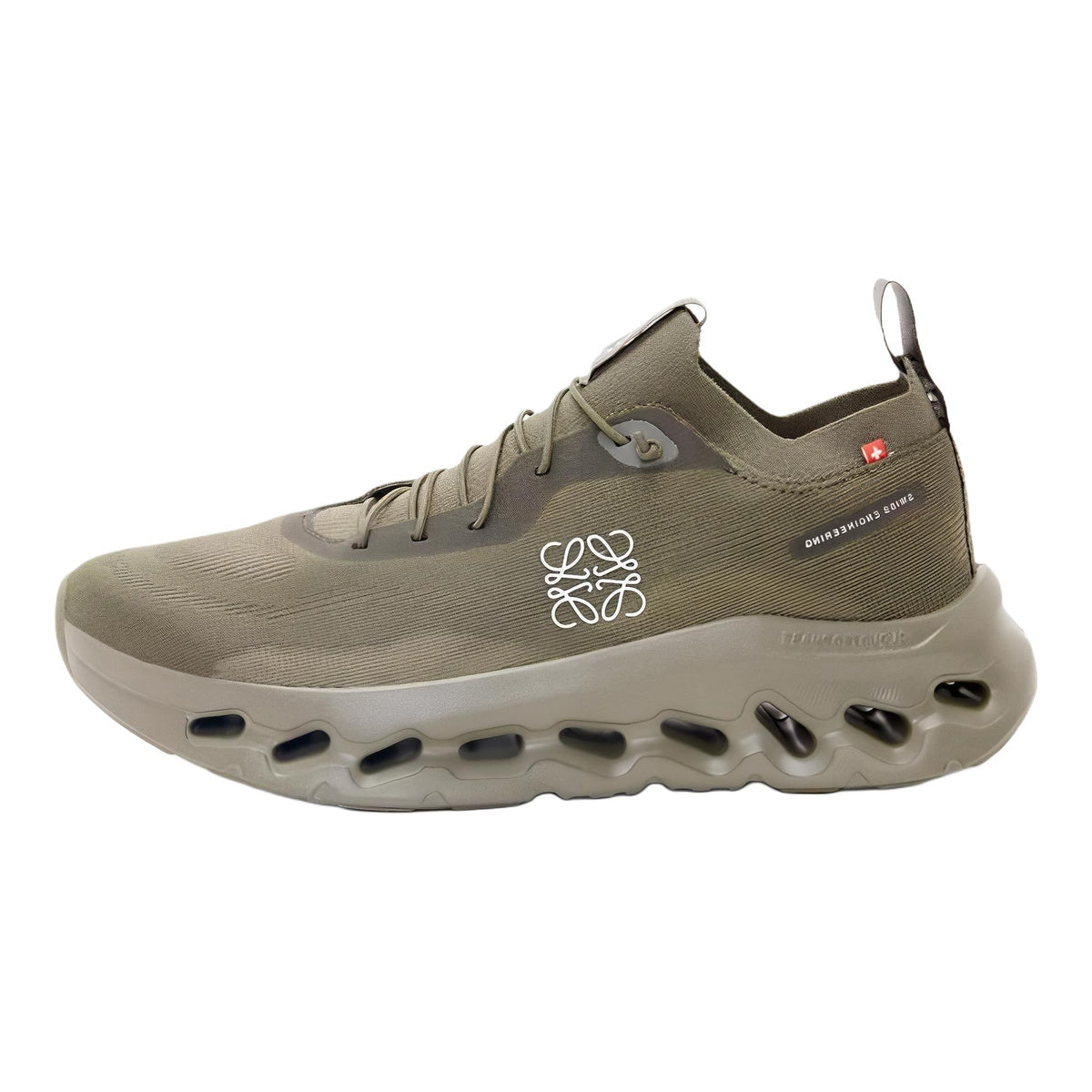 On × LOEWE Cloudtilt Unisex Lifestyle Sneakers – Khaki | Khaki