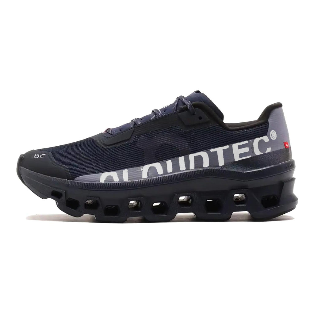 atmos × On Cloudmonster Unisex Marathon Running Shoes – Midnight | Black