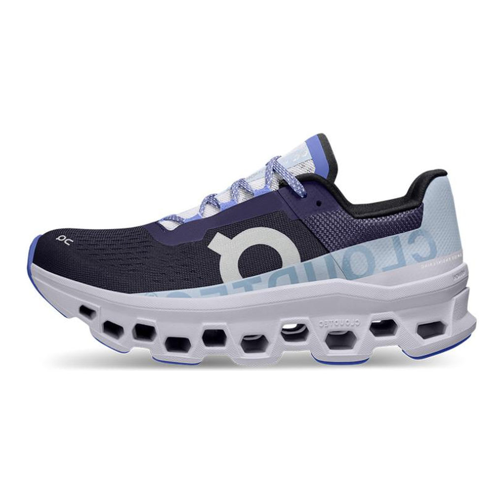 On Cloudmonster Running Shoes – Midnight | Blueberry
