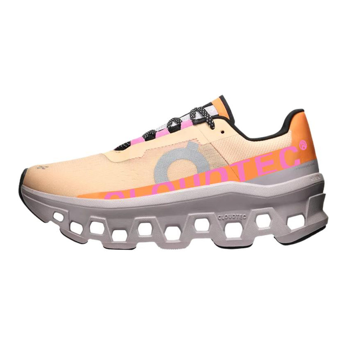 On Cloudmonster Unisex Running Shoes – Almond | Magnesium