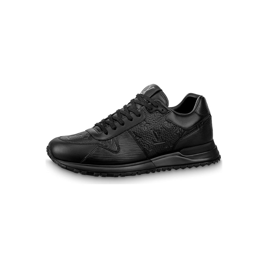 Louis Vuitton Run Away Calf Leather Low-Top Sneakers in Black – Unisex