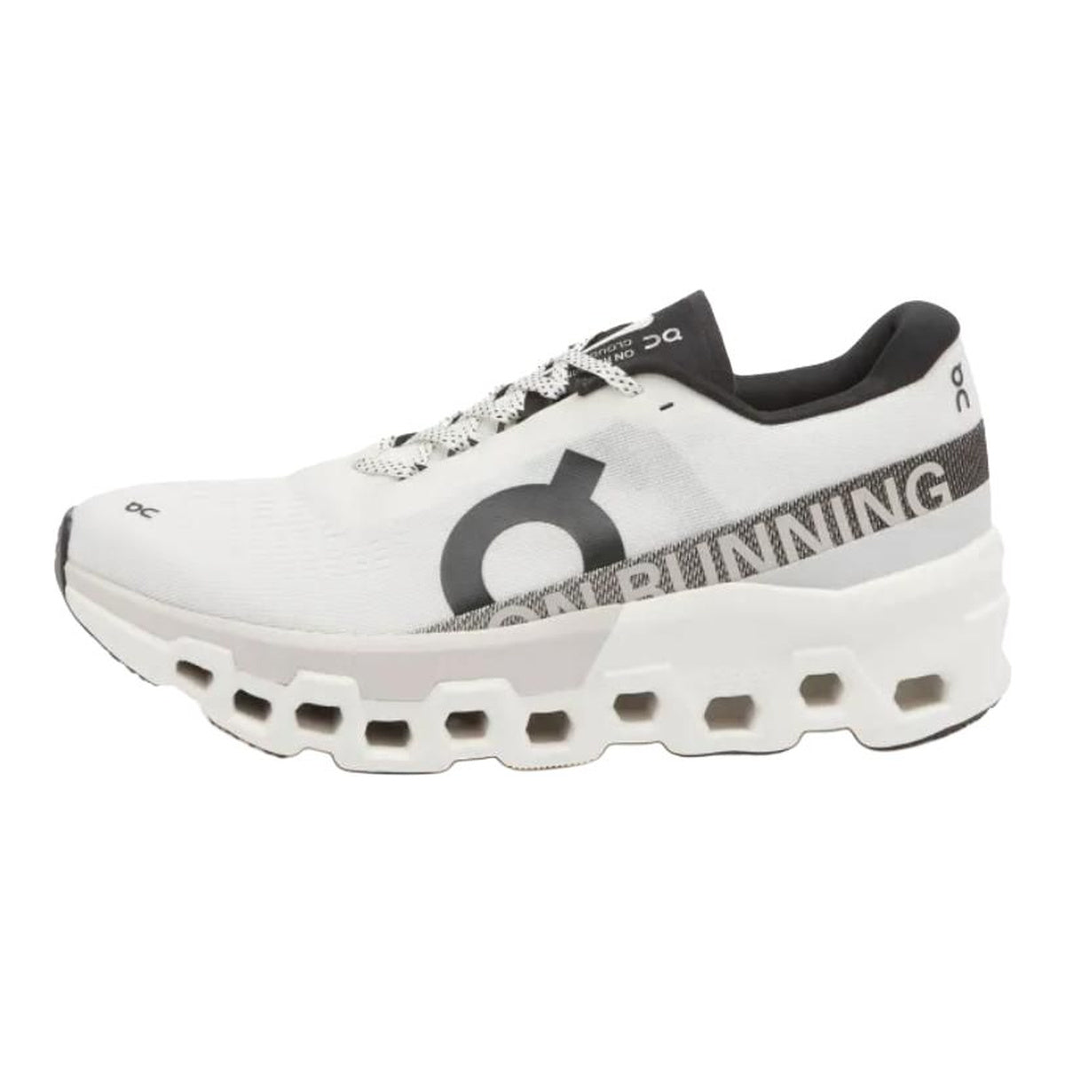 On Cloudmonster 2 Unisex Marathon Running Shoes – Undyed | Black