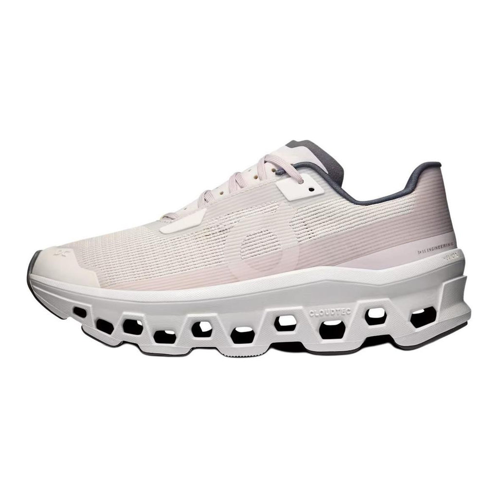 On Cloudmonster Void Unisex Marathon Running Shoes – Pearl | Slate