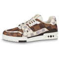 Louis Vuitton Trainer Checkerboard Low-Top Sneakers in Brown – Unisex