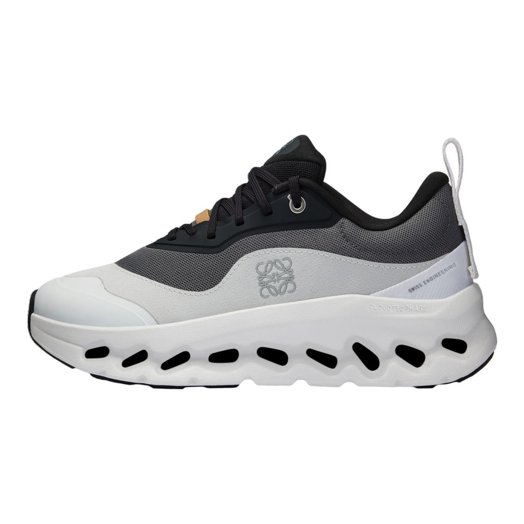 On × LOEWE Cloudmonster Unisex Lifestyle Sneakers – Alloy | White
