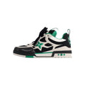 Louis Vuitton Skate Calf Leather Low-Top Sneakers in Black, White & Green – Unisex