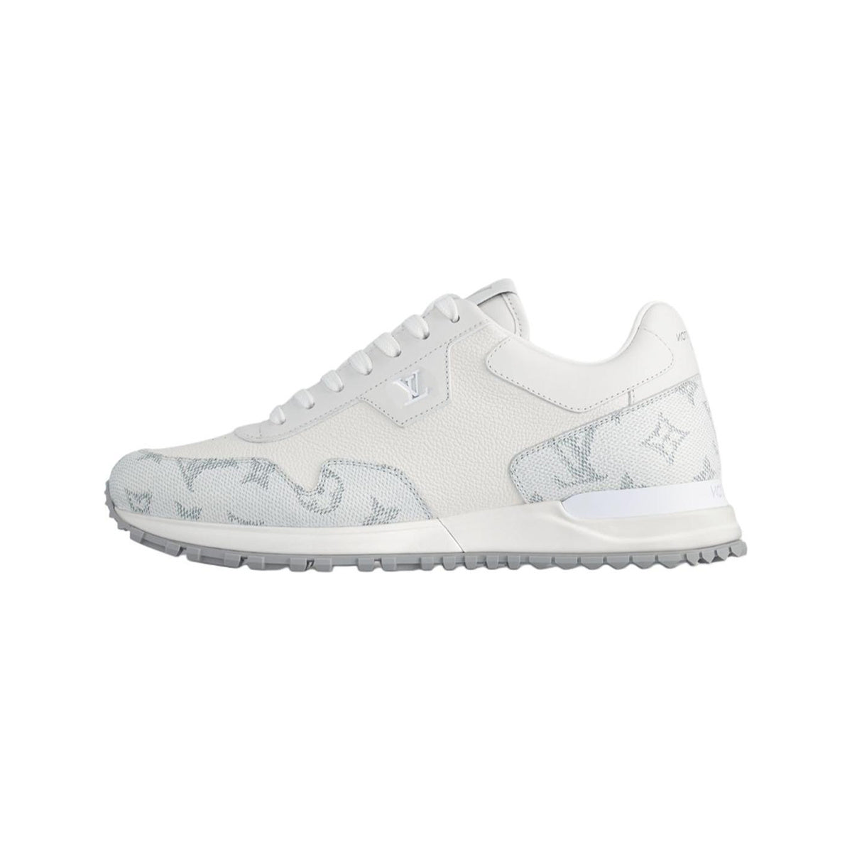 Louis Vuitton Run Away Calf Leather Sneakers in White – Unisex