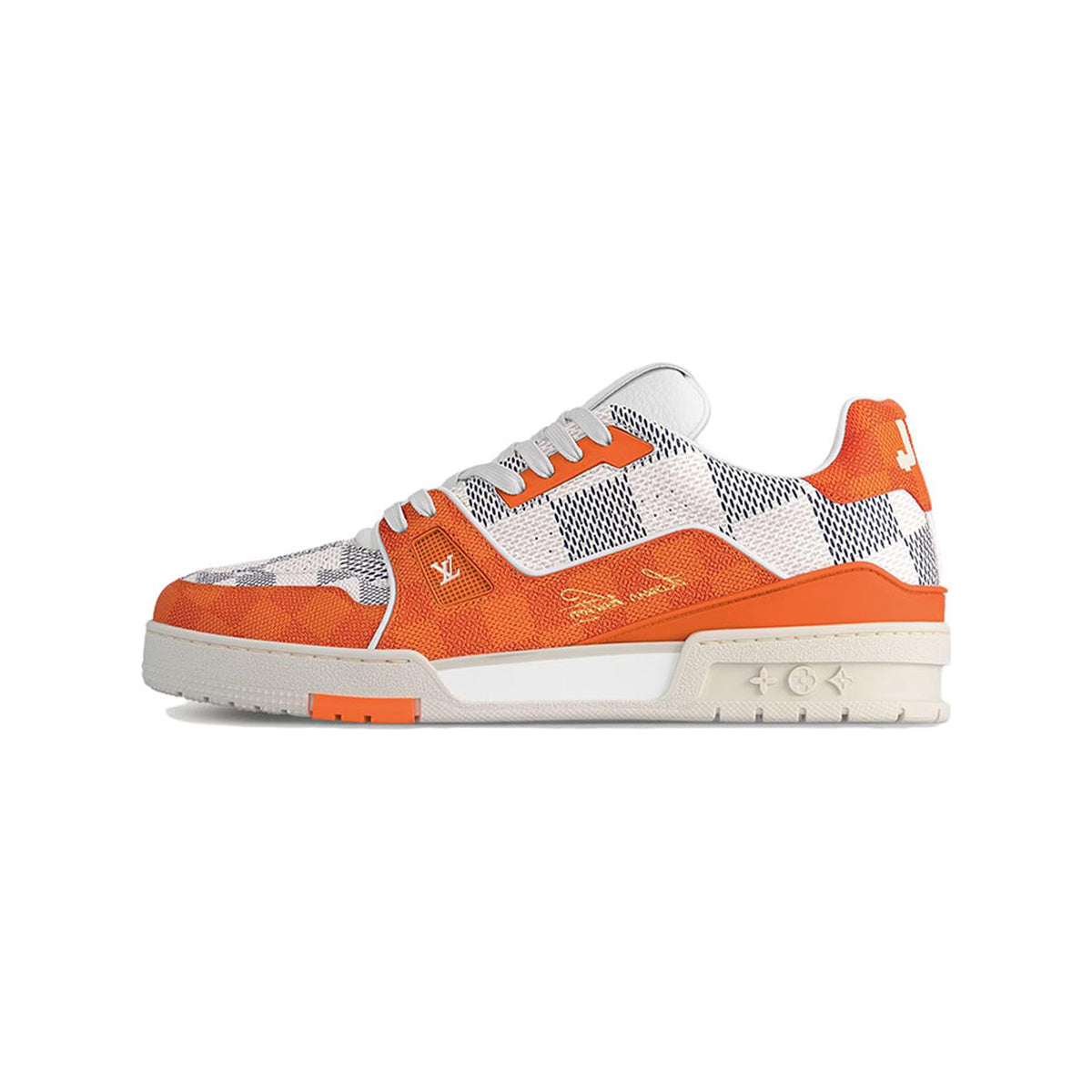 Louis Vuitton Trainer Low-Top Sneakers in Orange – Unisex