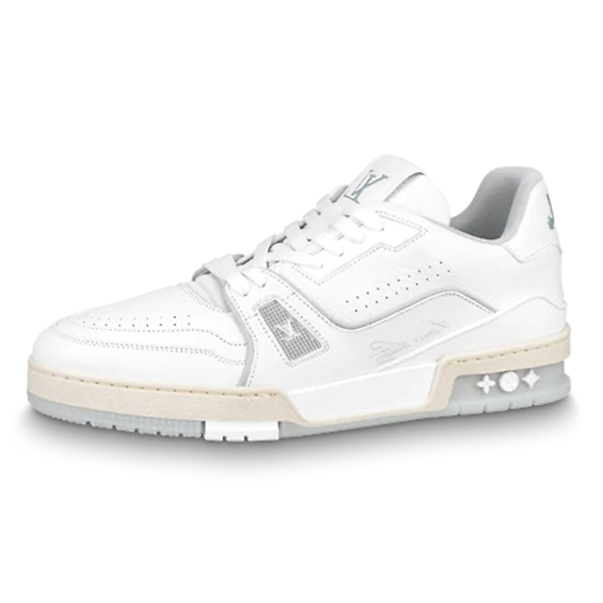 Louis Vuitton LV Trainer 2.0 Sneaker – Triple White / Grey / Mint LV