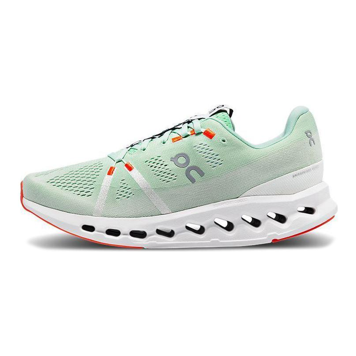 On Cloudsurfer Running Shoes – Mint | Flame