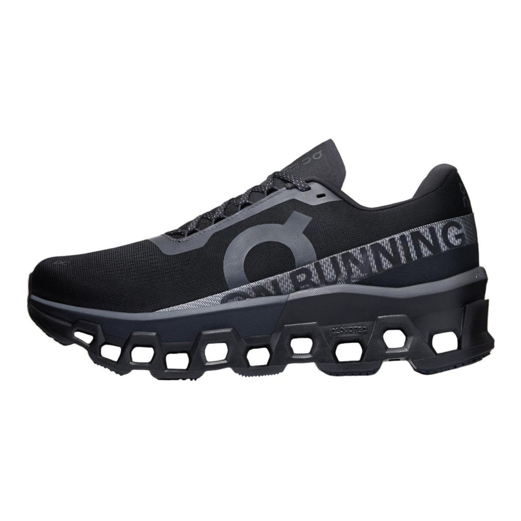 On Cloudmonster 2 Unisex Marathon Running Shoes – Black | Eclipse