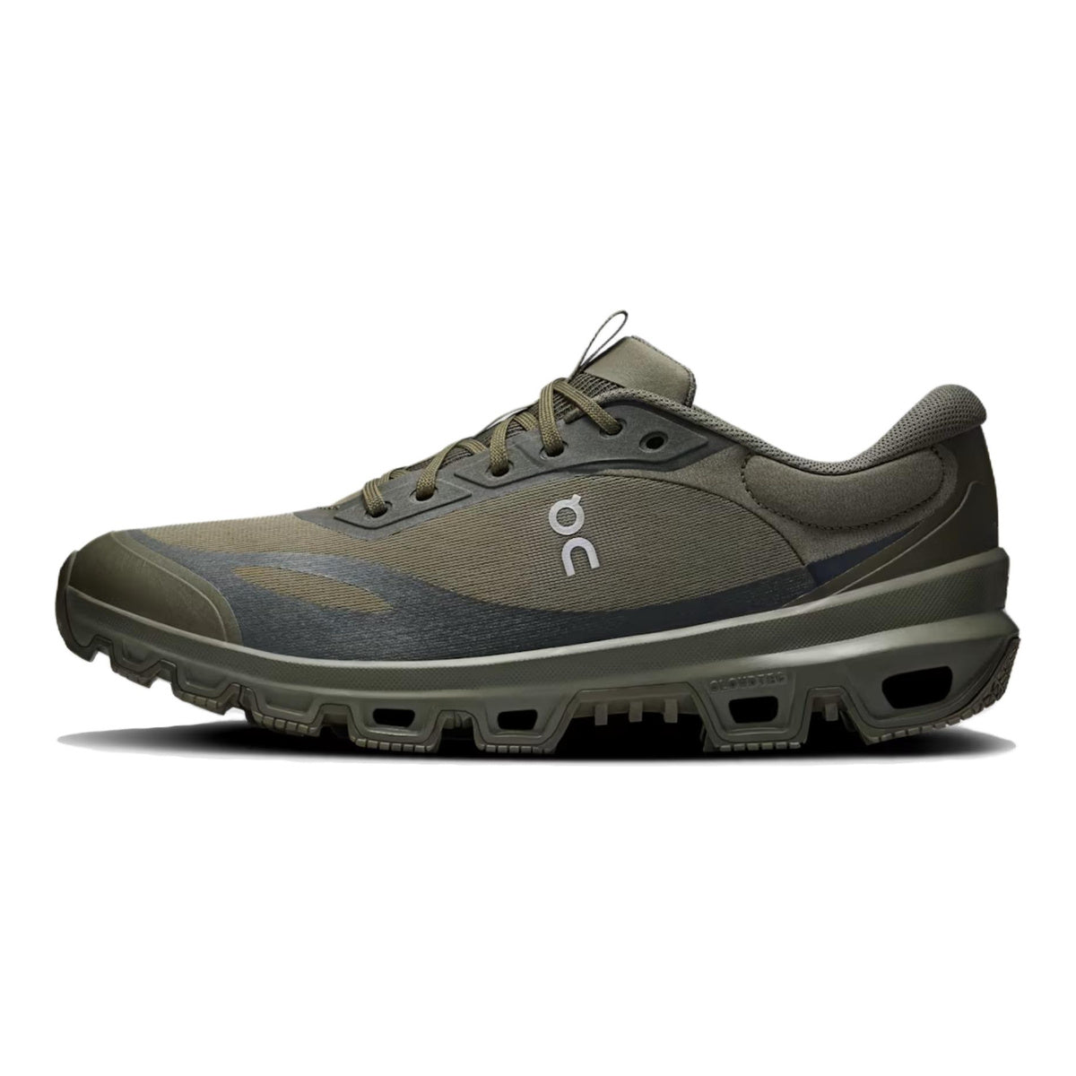 On × LOEWE Cloudventure Unisex Trail Lifestyle Sneakers – Olive | Olive