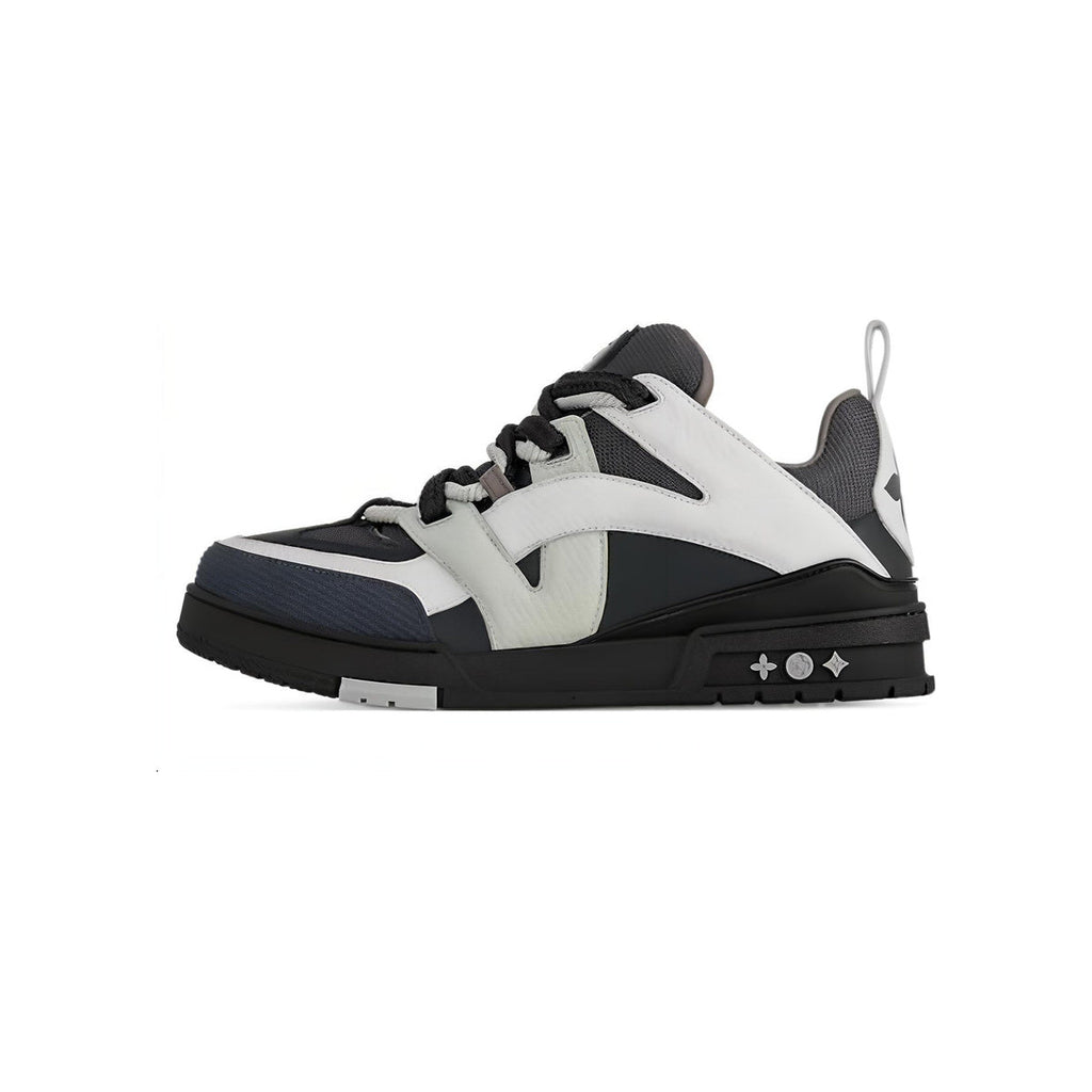 Louis Vuitton Skate Leather Low-Top Sneakers in Black & White – Unisex