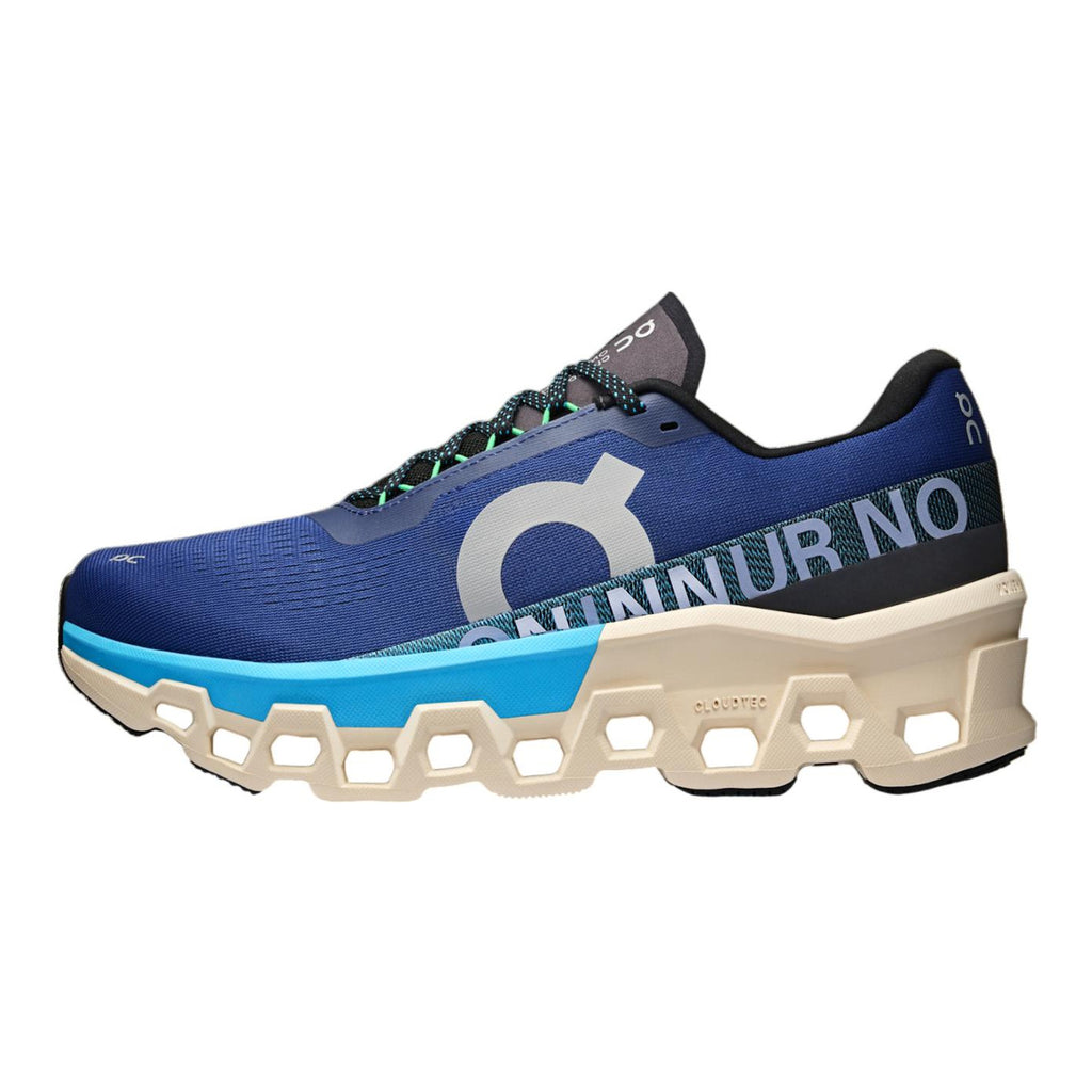 On Cloudmonster 2 Unisex Marathon Running Shoes – Mineral | Blueberry