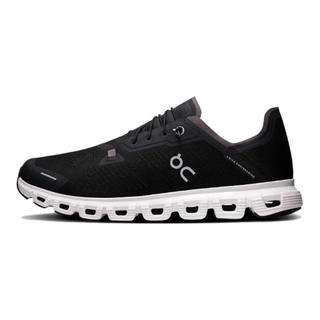 On Cloud 6 Coast Running Shoes – Black | White