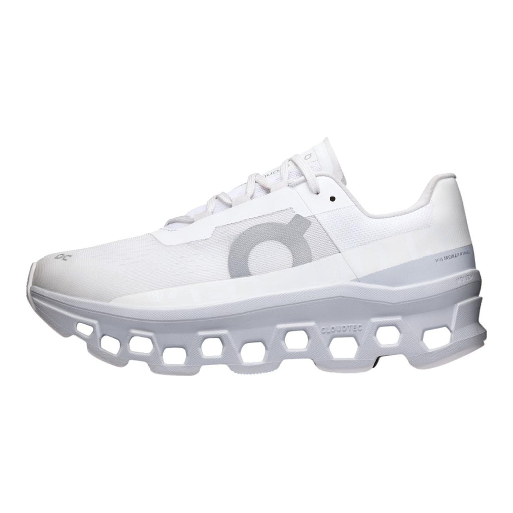 On Cloudmonster 2 Running Shoes – All White