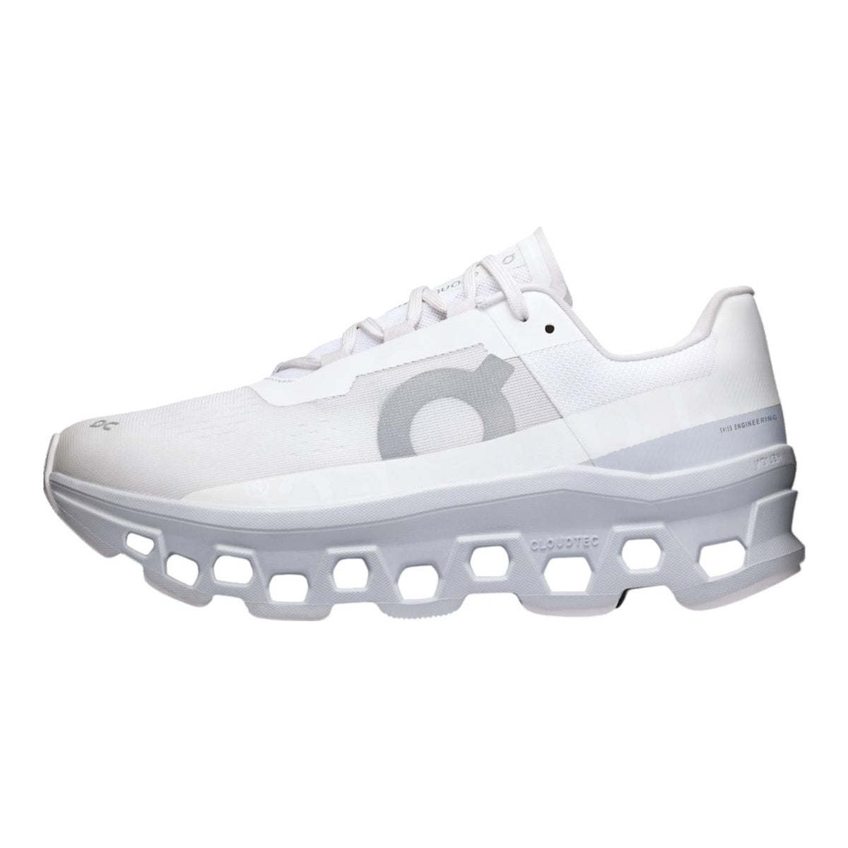 On Cloudmonster 2 Running Shoes – All White