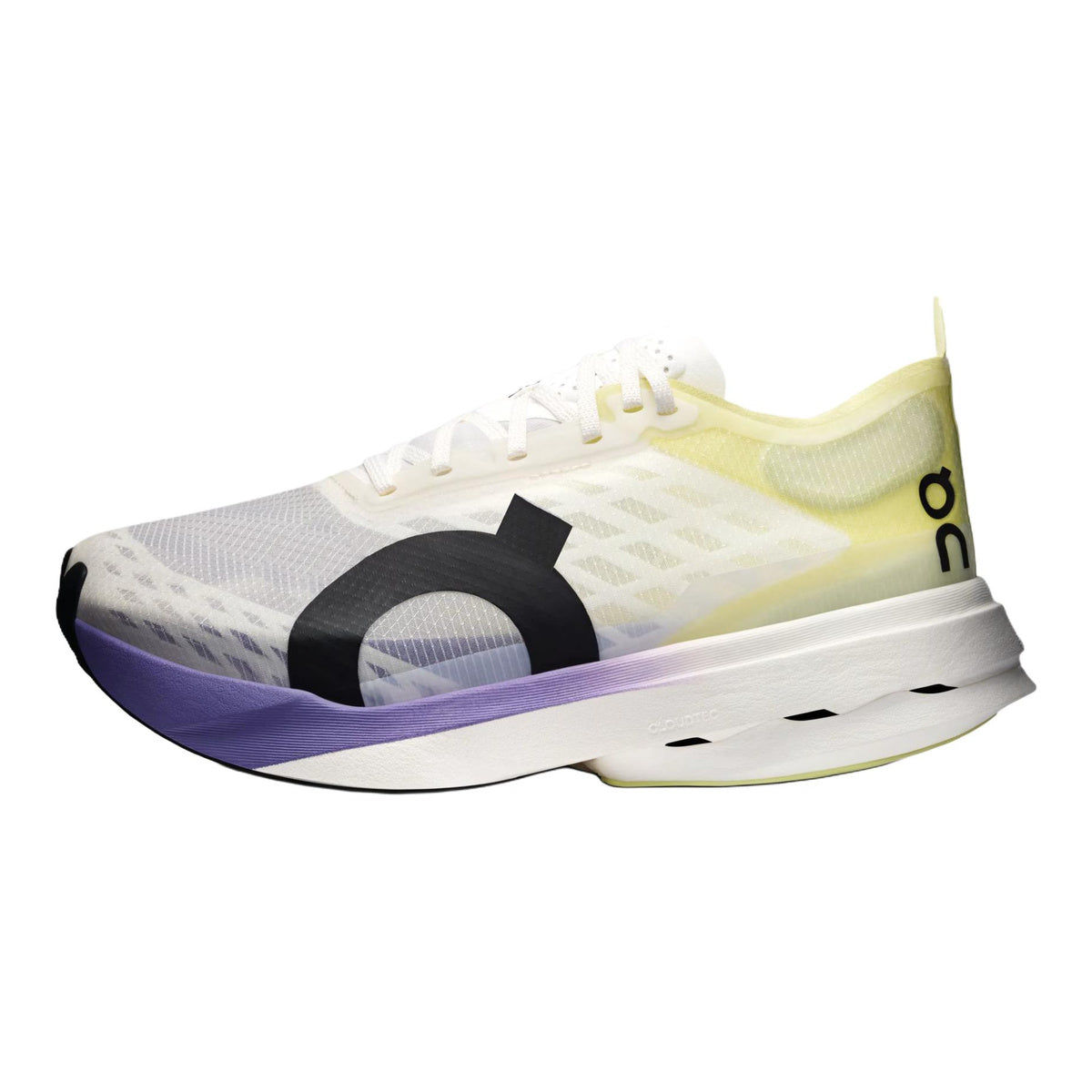 On Cloudboom Strike Racing Shoes – White | Hay | Iris
