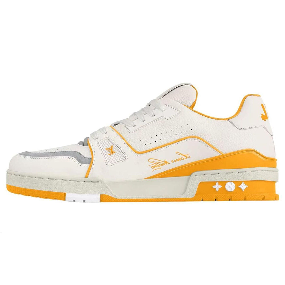 Louis Vuitton LV Trainer 2.0 Sneaker – Saffron Yellow / White / Grey