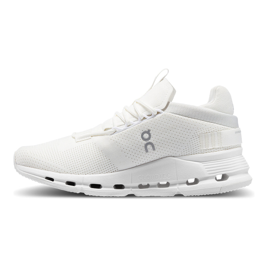On Cloudnova Lifestyle Sneakers – White | White