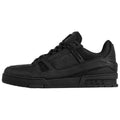 Louis Vuitton Trainer Lace-Up Low-Top Sneakers in Black – Unisex