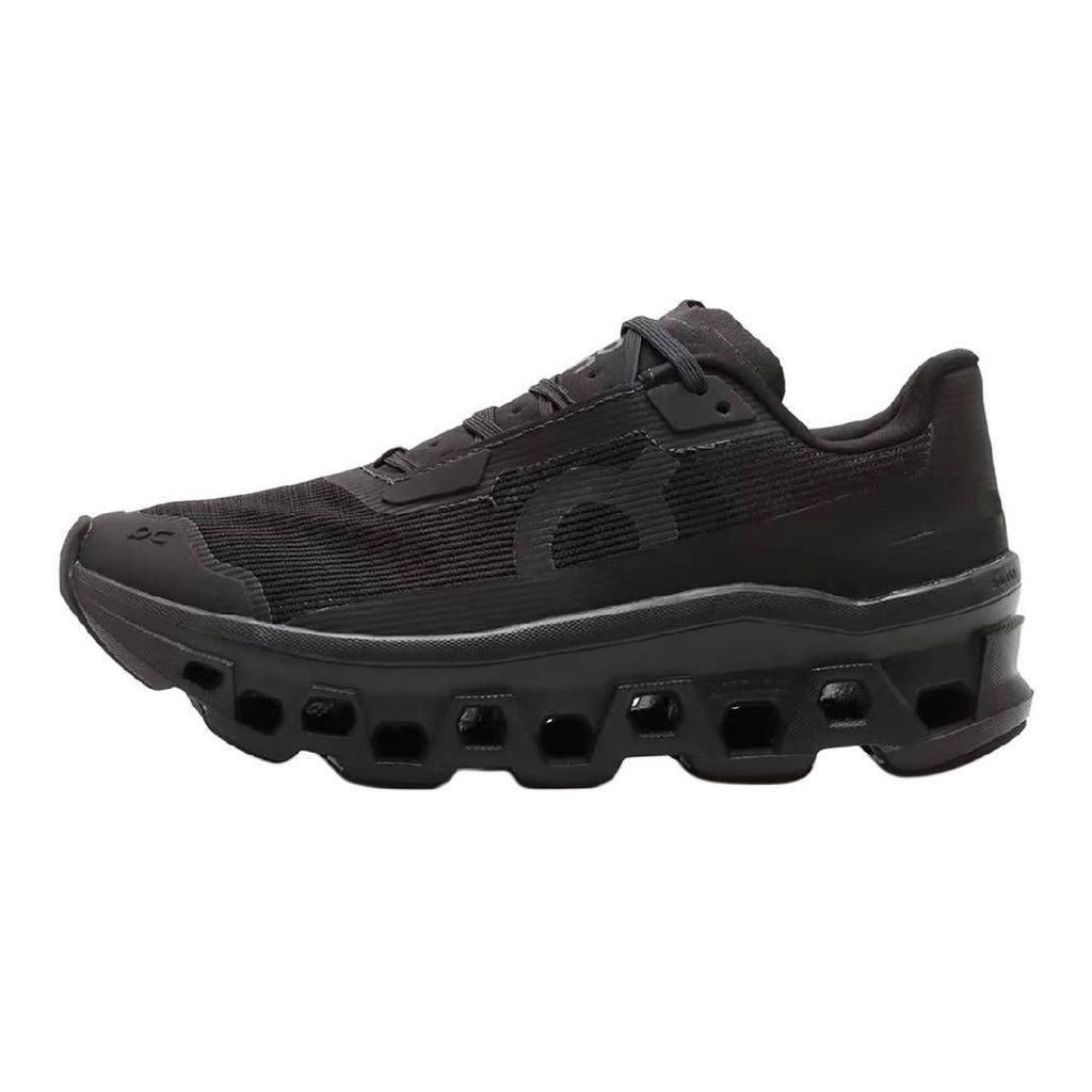 On Cloudmonster Void Unisex Marathon Running Shoes – All Black