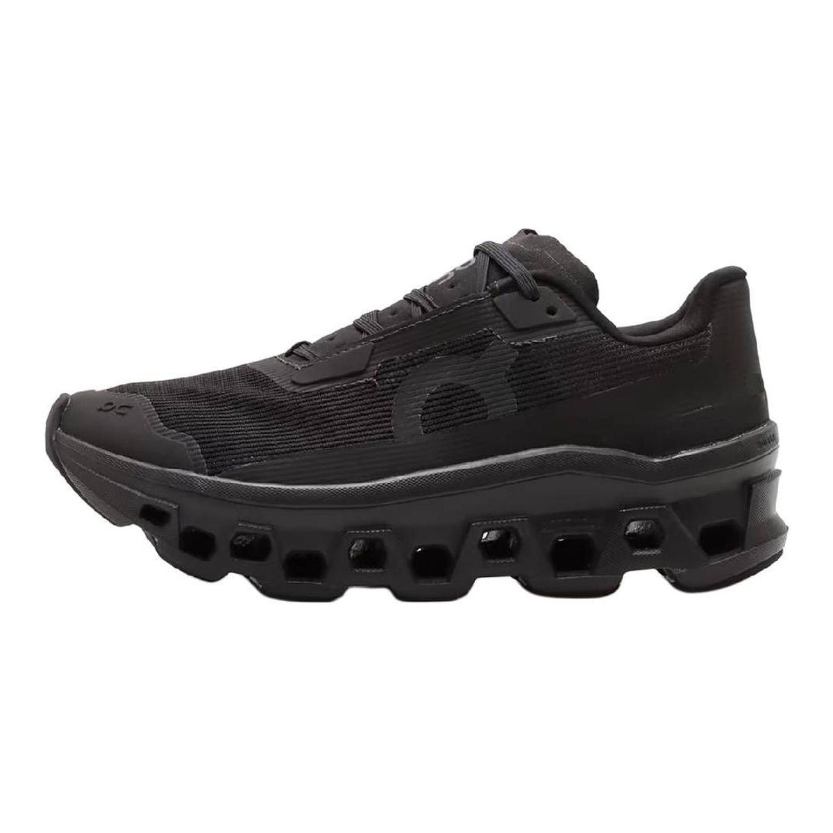 On Cloudmonster Void Unisex Marathon Running Shoes – All Black