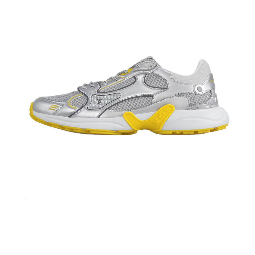 Louis Vuitton Olympia Low-Top Sneakers in Silver & Yellow – WoUnisex
