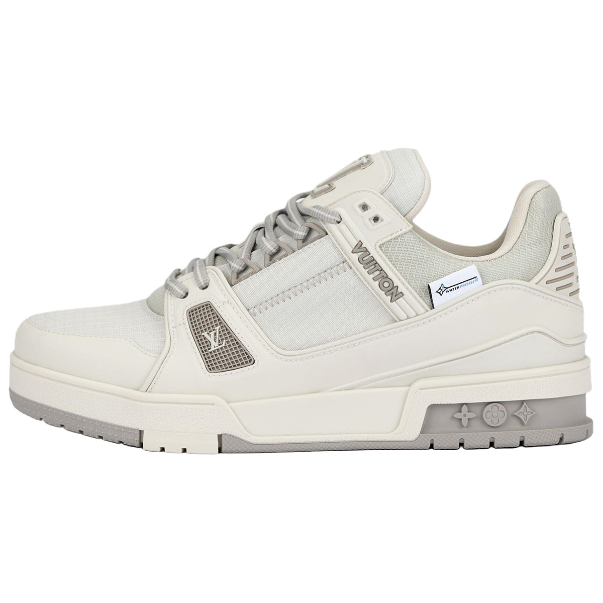 Louis Vuitton Ski Collection SS26 Lace-Up Low-Top Sneakers in Beige