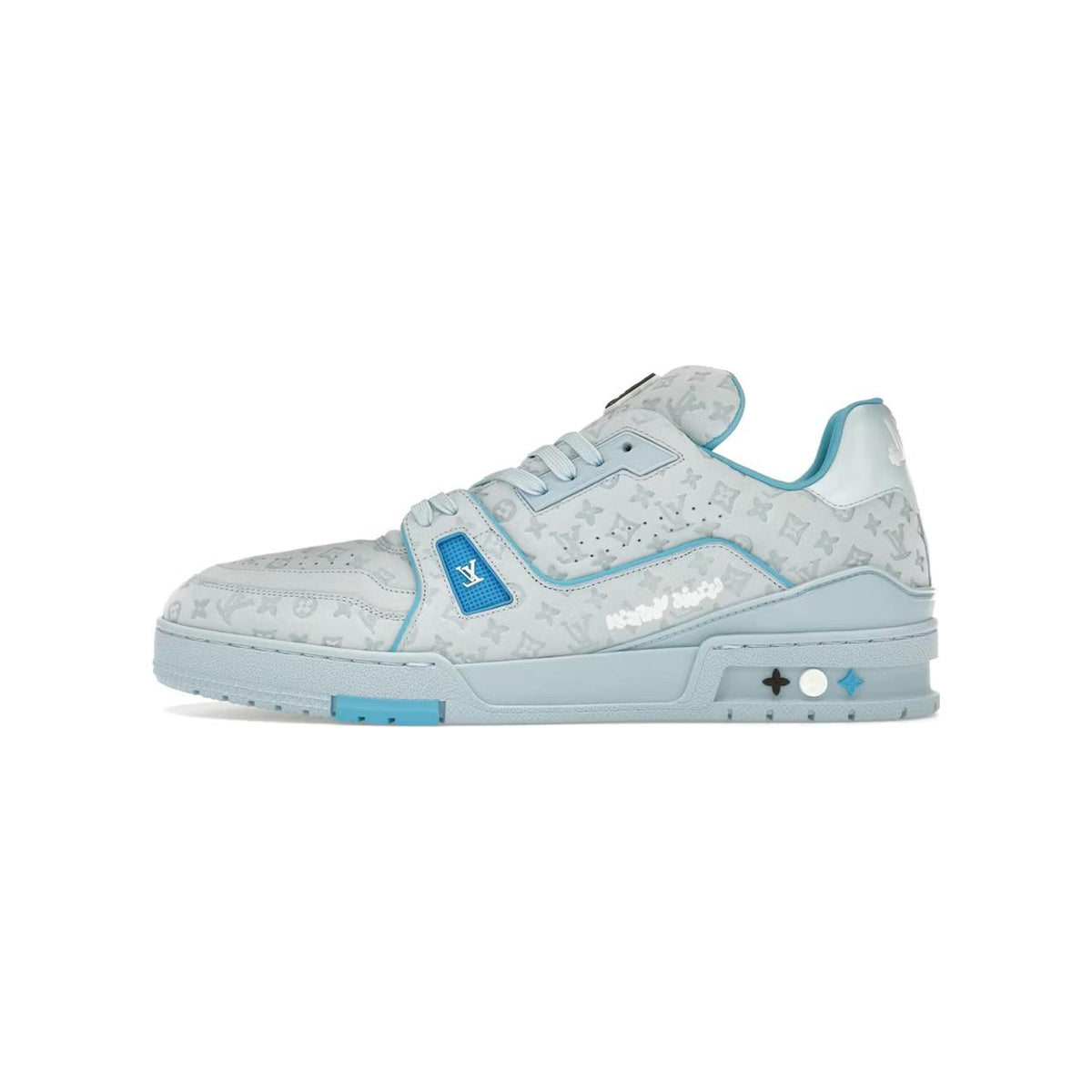 Tyler x Louis Vuitton Trainer Low-Top Sneakers in Blue – Unisex