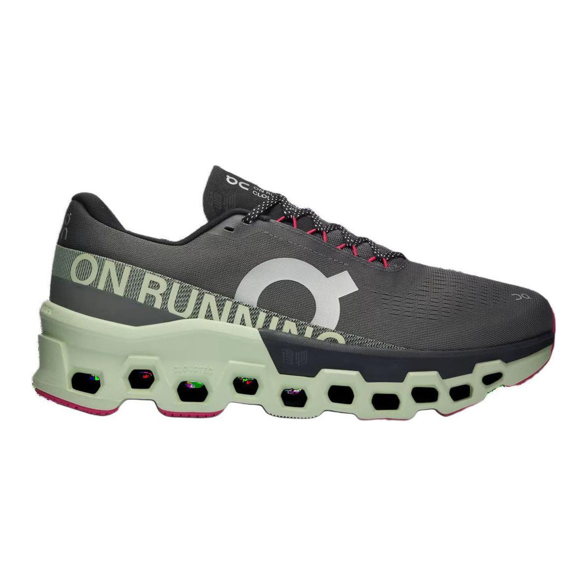On Cloudmonster 2 Unisex Marathon Running Shoes – Magnet | Mint