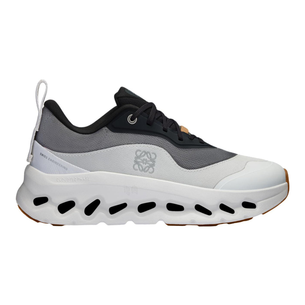 On × LOEWE Cloudmonster Unisex Lifestyle Sneakers – Alloy | White