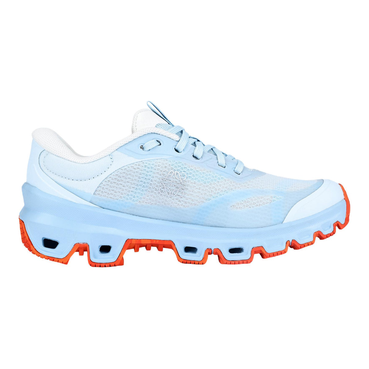 On × LOEWE Cloudmonster Unisex Lifestyle Sneakers – Ice | Flame