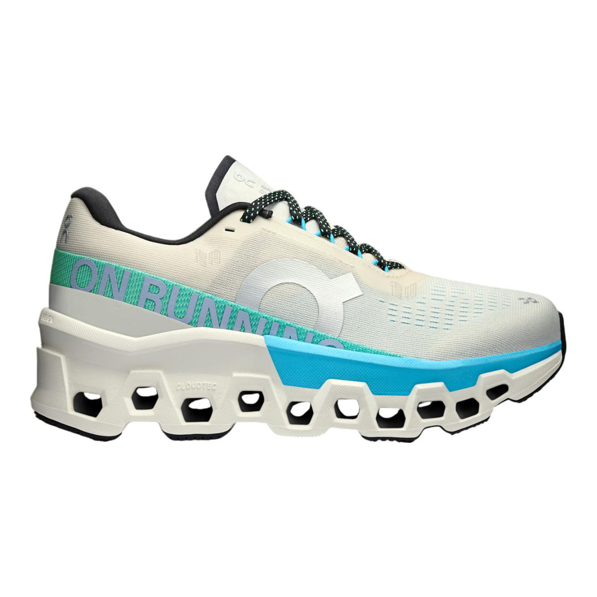 On Cloudmonster 2 Unisex Marathon Running Shoes – White | Surf