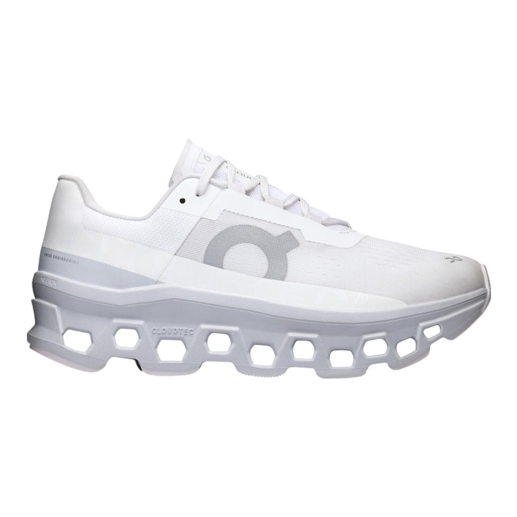 On Cloudmonster 2 Running Shoes – All White