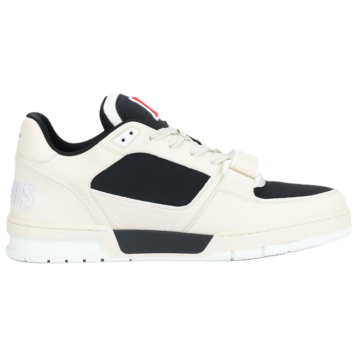 Louis Vuitton Trainer Calf Leather Lace-Up Low-Top Sneakers in Black –  Minimalist