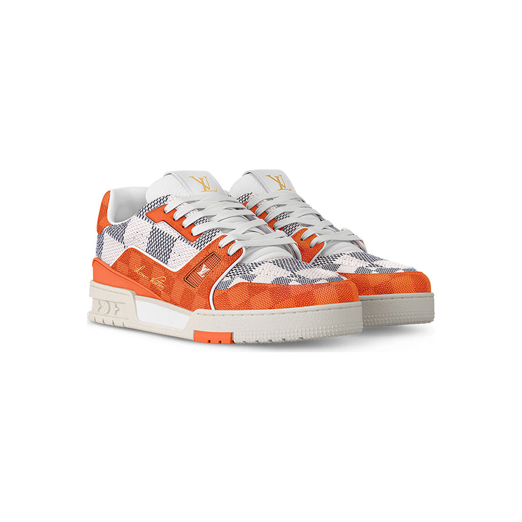 Louis Vuitton Trainer Low-Top Sneakers in Orange – Unisex